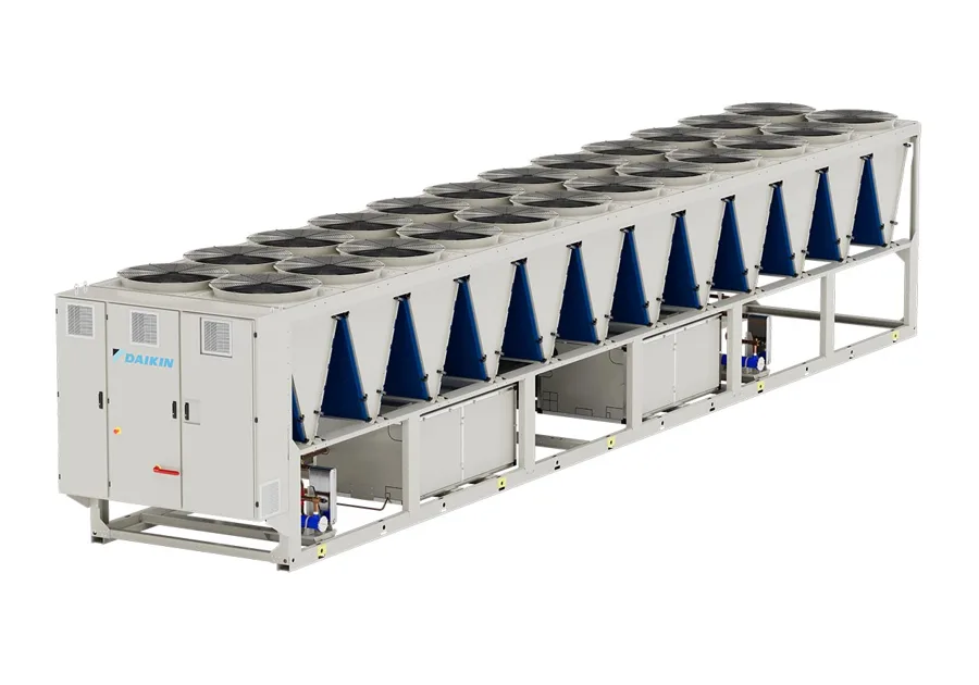 Daikin Inverter-Schraube mit Freikühlung Kaltwassersätze luftgekühlt, Produktfoto