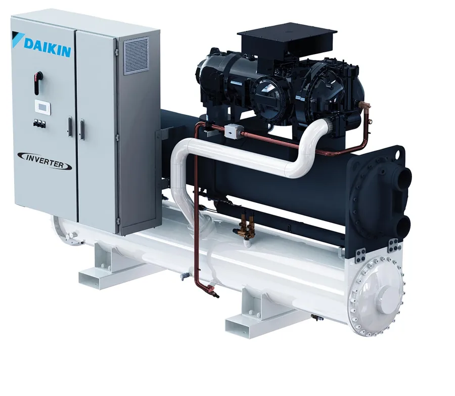 Daikin Wassergekühlte Inverter-Schraube VZ Kaltwassersätze wassergekühlt, Produktfoto