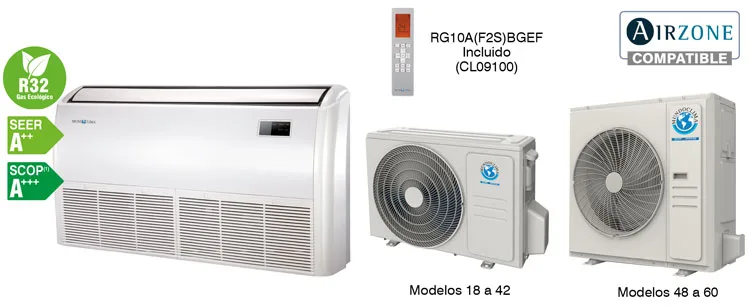 Mundoclima MUSTR-H14 Deckenunterbaugeräte, Produktfoto